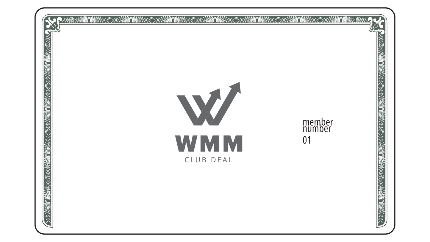 WMM Club - Metal Card